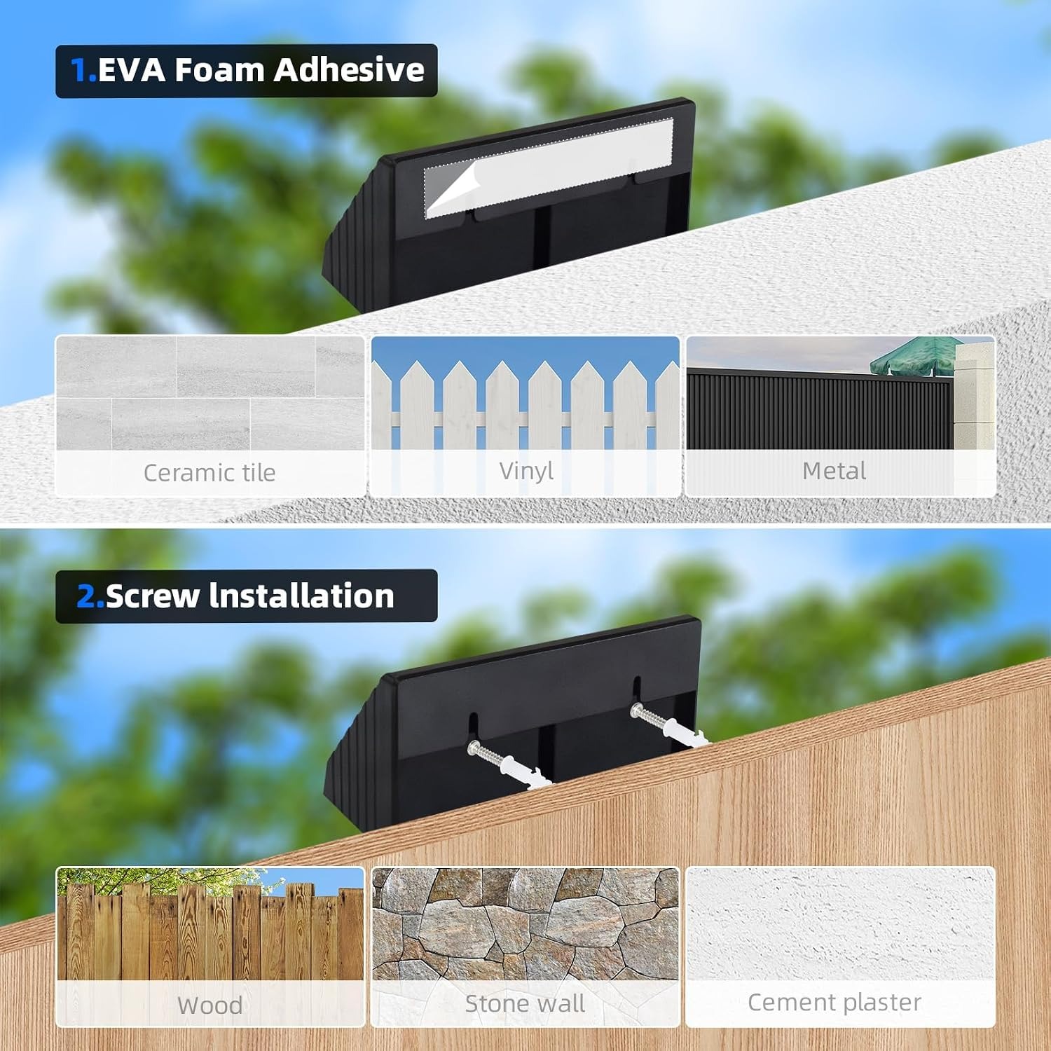 Solar Mailbox and Sign Downlights, Pack of 2: image 9