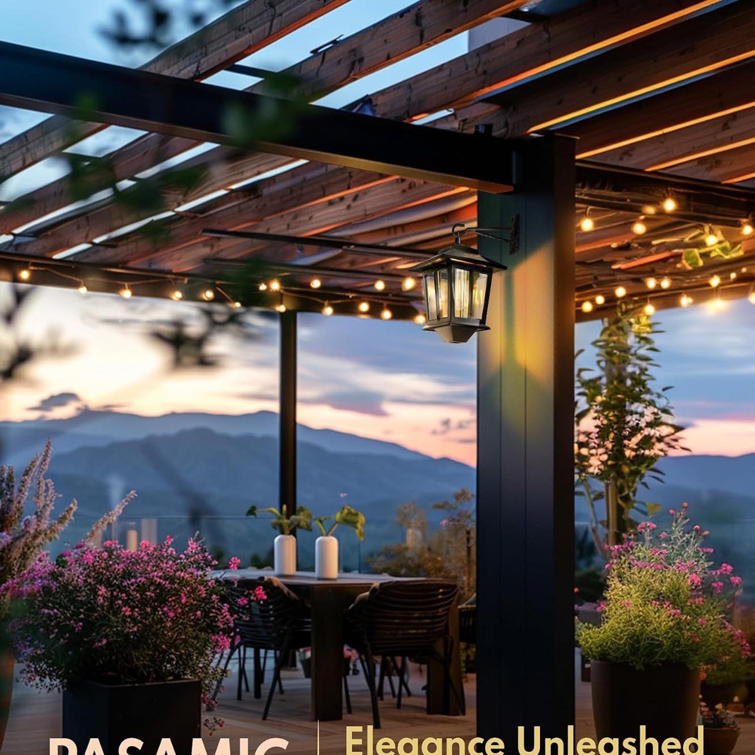 PASAMIC Solar Porch Lanterns 2 Pack: image 6